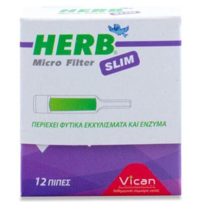 Vican Herb Micro Filter για Slim Τσιγάρο 12τμχ