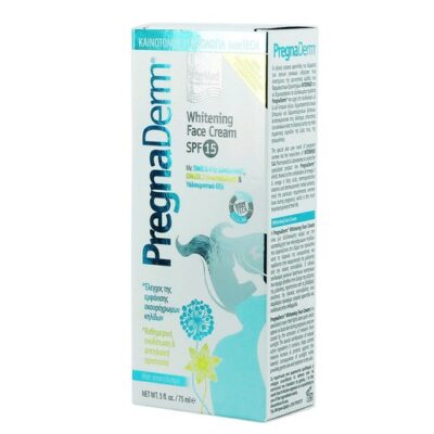 Intermed Pregnaderm Whitening Face Cream Spf15 Κρέμα για Έλεγχο της Εμφάνισης των Σκουρόχρωμων Κηλίδων Κατά την Εγκυμοσύνη 75ml