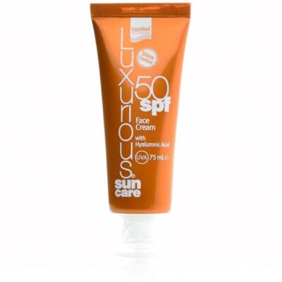 Luxurious Sun Care Face Cream Spf50 Αντηλιακή Κρέμα Προσώπου Ματ Αποτελέσματος Πολύ Υψηλής Προστασίας & Μεταξένιας Υφής 75ml