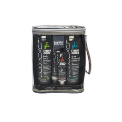 InterMed Luxurious Men 's Care Daily Essentials Kit Ολοκληρωμένη Καθημερινή Περιποίηση για τον 'Αντρα 4 Τεμάχια