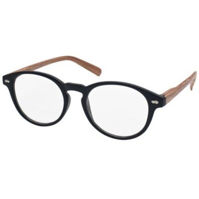 Eyelead Γυαλιά Διαβάσματος Unisex Μαύρο με Ξύλινο Βραχίονα Ε187
