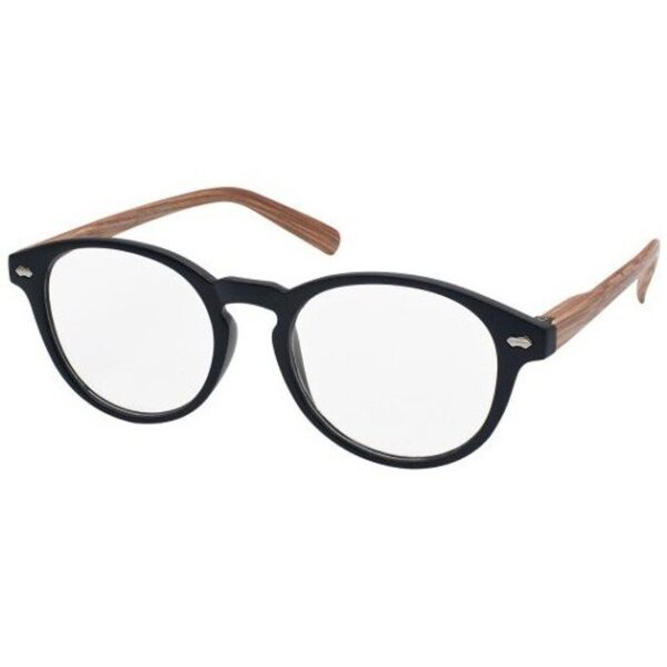 Eyelead Γυαλιά Διαβάσματος Unisex Μαύρο με Ξύλινο Βραχίονα Ε187