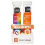 PharmaLead Multi+ A to Z & Q10 20Αναβρ. Δισκία + Βιταμίνη C 550mg 20Αναβρ. Δισκία