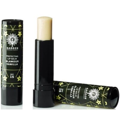 Garden of Panthenols Protecting Lip Balm Glamour Vanilla Spf15 Φροντίδα Χειλιών & Αντηλιακή Προστασία με Γεύση Βανίλια 5.20g