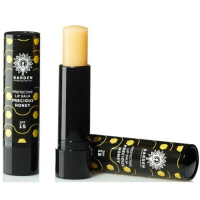Garden of Panthenols Protecting Lip Balm Precious Honey Spf15 Φροντίδα Χειλιών & Αντηλιακή Προστασία με Πλούσια Γεύση Μέλι 5.20g