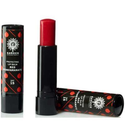 Garden of Panthenols Protecting Lip Balm Red Pomegranate Spf15 Φροντίδα Χειλιών & Αντηλιακή Προστασία με Υπέροχη Γεύση Ρόδι 5.2g