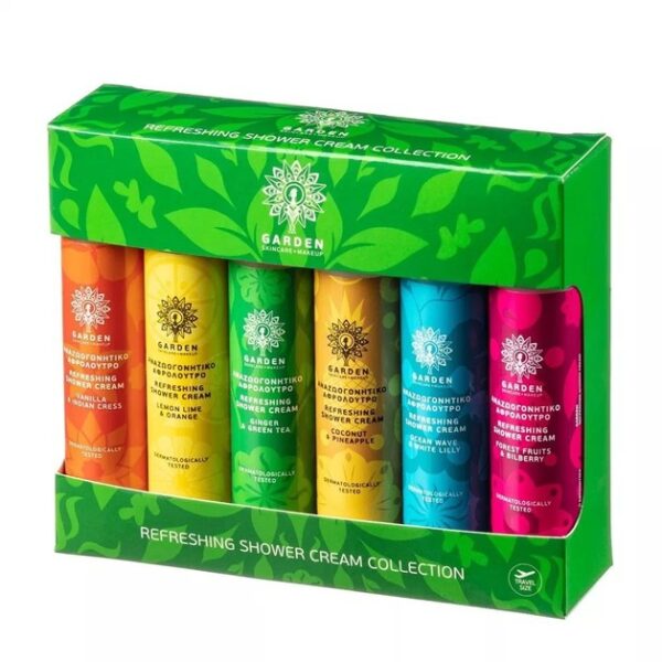 Garden of Panthenols Refreshing Shower Cream Collection 6x50ml