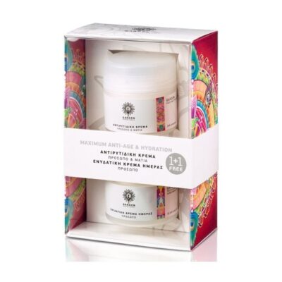 Garden Of Panthenols Ενυδατική Κρέμα Ημέρας 50ml & Αντιρυτιδική Κρέμα Πρόσωπο/Μάτια 50ml