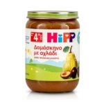 HIPP Φρουτόκρεμα με Δαμάσκηνο & Αχλάδι μετά τον 4ο μήνα 190gr
