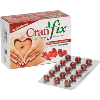 CranFix Cranberry Συμπλήρωμα Διατροφής