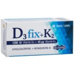 Uni-Pharma D3 Fix 1200iu + K2 45mg 60 κάψουλες