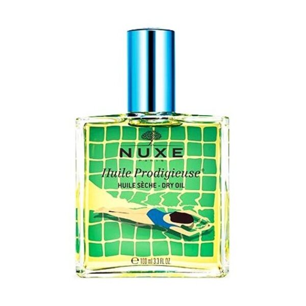 Nuxe Summer Limited Edition Huile Prodigieuse Blue Πολυχρηστικό Ξηρό Λάδι για Πρόσωπο Σώμα Μαλλιά 100ml