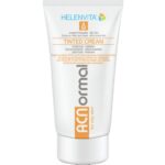Helenvita ACNormal Tinted Cream Αντηλιακή Κρέμα Προσώπου Spf15 με Χρώμα για την Κάλυψη των Ατελειών της Λιπαρής Επιδερμίδας 60ml