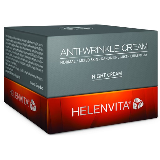 Helenvita Anti-Wrinkle Night Cream Normal/Mixed Skin Αντιρυτιδική Κρέμα Νυκτός για Κανονική/Μικτή Επιδερμίδα 50ml