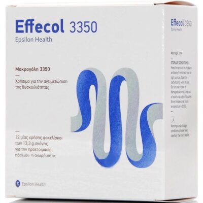 Effecol 3350 Ιατροτεχνολογικό Βοήθημα για την Αντιμετώπιση της Χρόνιας Δυσκοιλιότητας 12 Sachets