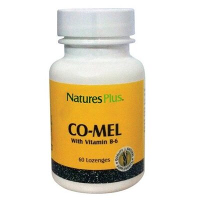 Nature's Plus Co-Mel with B6 Συμπλήρωμα Μελατονίνης με Βιταμίνη B6 60 lozenges