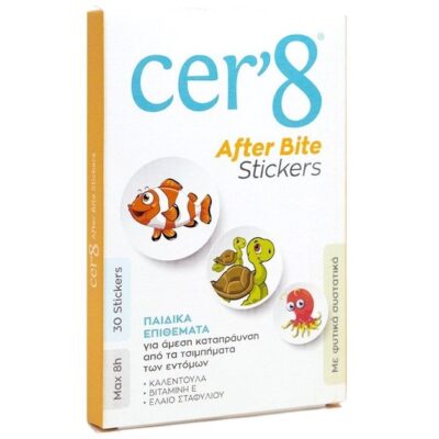 Vican Cer'8 After Bite Stickers Παιδικά Επιθέματα για Ανακούφιση από τα Τσιμπήματα 30τμχ