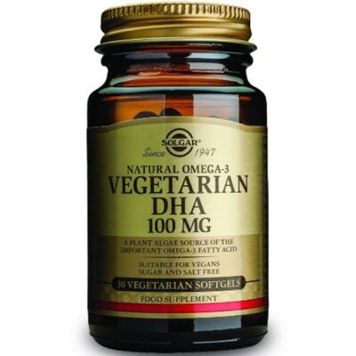Solgar DHA Vegeterian 100mg 30 softgels