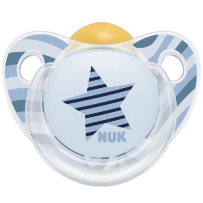 Nuk Trendline Adore Πιπίλα Καουτσούκ με Κρίκο 1τμχ