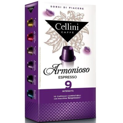 Cellini Caffe Armonioso Espresso Συμβατές με Συσκευή Nespresso 10caps