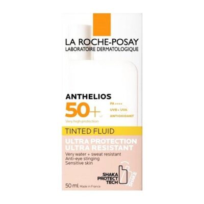 La Roche Posay Anthelios Shaka Fluid Tinted Spf50+ Αντιηλιακή Κρέμα Προσώπου με Χρώμα 50ml
