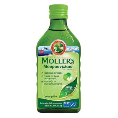 Moller’s Μουρουνέλαιο Μήλο 250ml