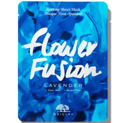 Origins Flower Fusion Soothing Sheet Mask Lavender Μάσκα Προσώπου με Καταπραϋντική Δράση για τις Ξηρές Ευαίσθητες Επιδερμίδες