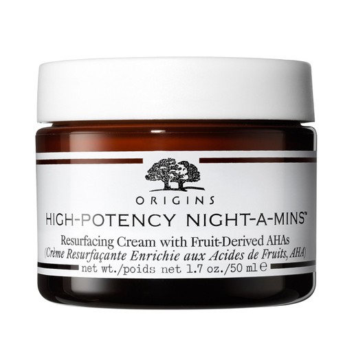 Origins High-Potency Night-A-Mins Resurfacing Cream With Fruit-Derived Aha’S Πλούσια Κρέμα Νύχτας Αναδόμησης & Αποτοξίνωσης 50ml
