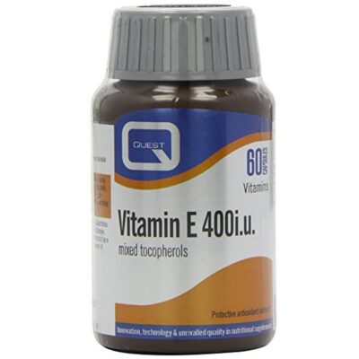 Quest Vitamins Vitamin E 400iu Mixed Tocopherols Φυσική Πηγή Βιταμίνης E 60caps