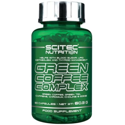 Scitec Nutrition Green Coffee Complex Συμπλήρωμα Διατροφής που Συμβάλλει στον Μεταβολισμό του Λίπους από τον Οργανισμό 90Caps