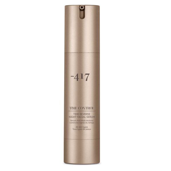 Minus 417 Time Control Revrse Night Facial Serum Αντιρυτιδικός & Αντιγηραντικός Ορός Προσώπου 50ml