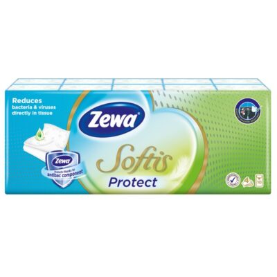 Zewa Softis Protect Χαρτομάντιλα Τσέπης
