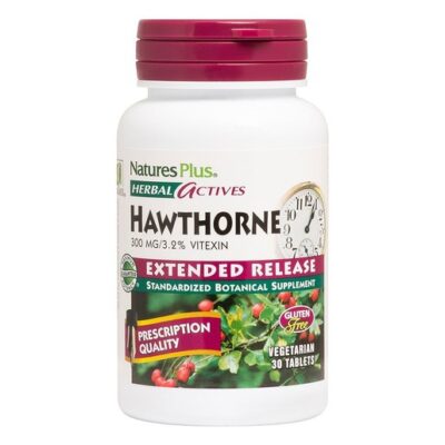 Nature's Plus Herbal Actives Hawthorne 300mg 30Veg.tabs