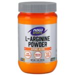 Now Foods L-Arginine Powder Συμπλήρωμα Διατροφής με Αργινίνη που Συμβάλει στην Παραγωγή Ενέργειας στους Μύες 454gr