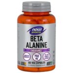 Now Foods Beta Alanine 750mg Συμπλήρωμα Διατροφής για Μείωση της Κόπωσης & Αποκατάσταση Καταπονημένων Μυών 120 Vegcaps