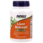 Now Foods Liver Refresh™ Συμπλήρωμα Διατροφής που Συμβάλει στην Προστασία & Αναζωογόνηση του Ήπατος 90 VegCaps
