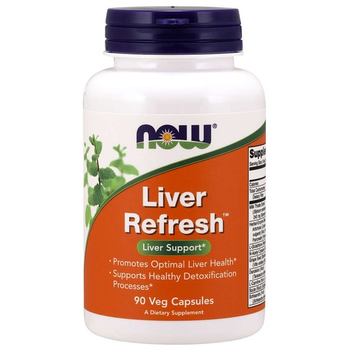 Now Foods Liver Refresh™ Συμπλήρωμα Διατροφής που Συμβάλει στην Προστασία & Αναζωογόνηση του Ήπατος 90 VegCaps