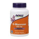 Now Foods D-Mannose 500mg Συμπλήρωμα Διατροφής με 10 Φορές πιο Ισχυρή από το Cranberry Δράση για τις Ουρολοιμώξεις 120 VegCaps