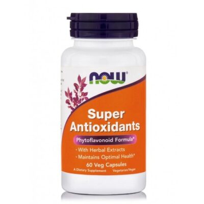 Now Foods Super Antioxidants Συμπλήρωμα Διατροφής Ισχυρής Αντιοξειδωτικής Προστασίας για τον Οργανισμό 60 Vegcaps