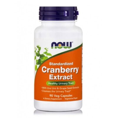 Now Foods Cranberry Maximum Strength Συμπλήρωμα Διατροφής για Πρόληψη & Αντιμετώπιση Λοιμώξεων του Ουροποιητικού 90 VegCaps