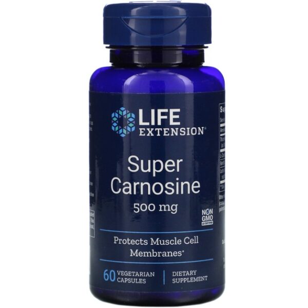 Life Extension Super Carnosine 500mg Συμπλήρωμα Διατροφής