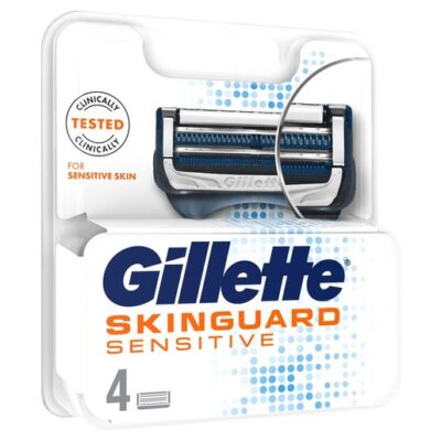 Gillette SkinGuard Sensitive Ανταλλακτικές Κεφαλές 4 Τεμάχια