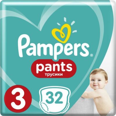 Pampers Pants No3 (6-11kg) 32 πάνες