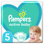 Pampers Active Baby Mega Pack Νο5 (11-16 kg) 110 πάνες