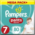 Pampers Pants Mega Pack No7 (17+kg) 80 πάνες
