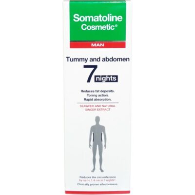 Somatoline Cosmetic Tummy and Abdomen 7 Nights Man Ανδρική Κρέμα Αδυνατίσματος για Κοιλιά και Μέση 7 Νύχτες 250ml