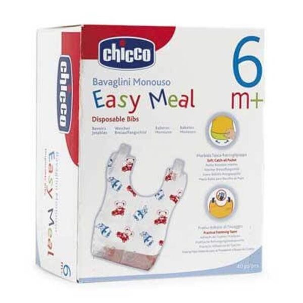 Chicco Τραχηλιά μίας Χρήσης 6m+ 40τμχ
