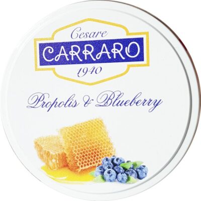 Carraro Propolis & Blueberry Καραμέλες για το Λαιμό με Πρόπολη & Blueberry 40gr