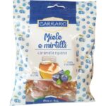 Carraro Caramelle Miele e Mirtilli Καραμέλες για το Λαιμό με Μέλι & Μύρτιλλο 100gr