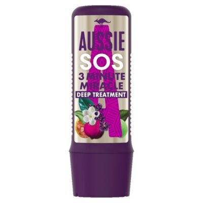 Aussie Hair Care S.O.S. Deep Repair 3 Minute Miracle Treatment θεραπεία Εντατικής Περιποίησης & Αναδόμησης Μαλλιών 225ml
